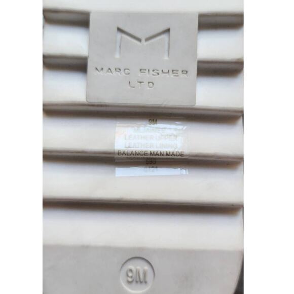 Marc Fisher Jaime Flat Espadrille Slip On Sandals Slides Size 9 - Picture 9 of 10